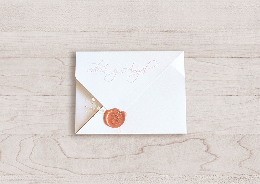 Invitación sobre- cerrado