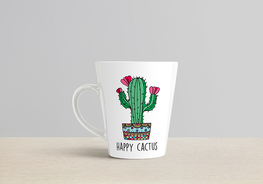 Taza cactus